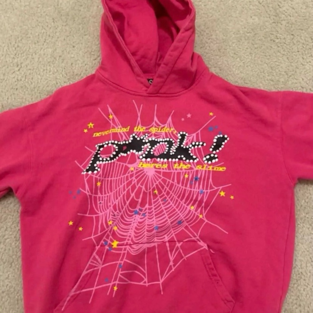 & Other Stories Pink Graphic Kids Hoodie